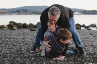 Grandpa and grandsons
