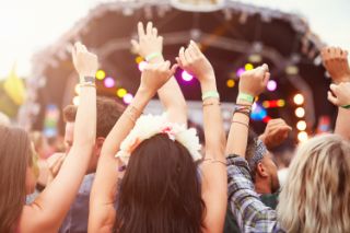 People at a concert