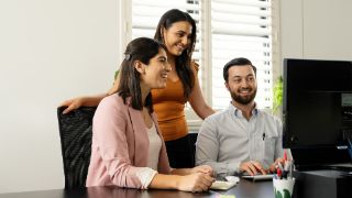 People working together