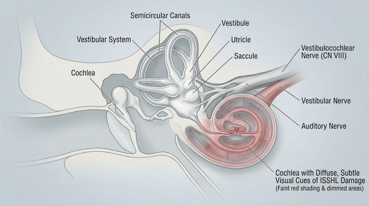 Sensorineural Hearing Loss (ear anatomy)